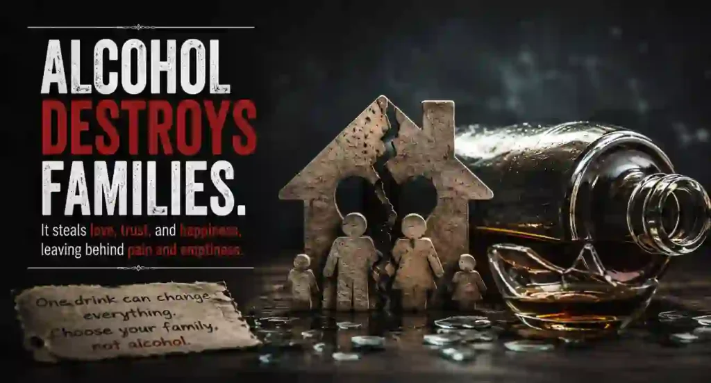 alcohol destroys families quotes