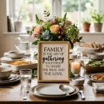 family eating together quotes
