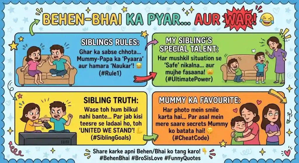 funny sibling quotes