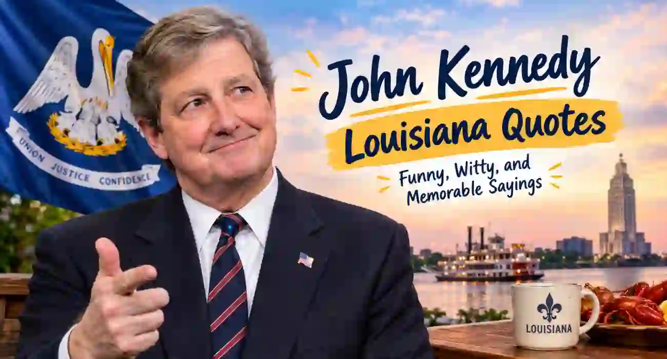 john kennedy louisiana quotes